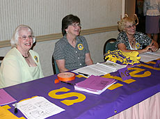Pat Walton, Judy Beck, Louise Walthour